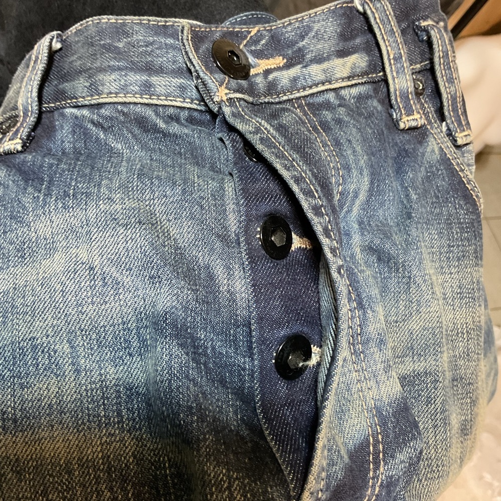 J.C. Rags Alpha Regular Fit Button Fly Jeans - Picture 4 of 8